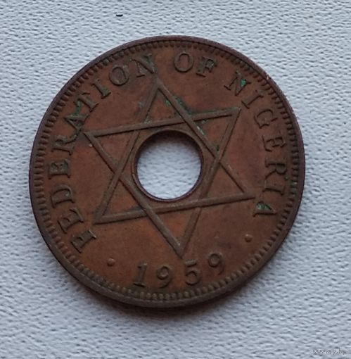 Нигерия 1 пенни, 1959 7-11-9