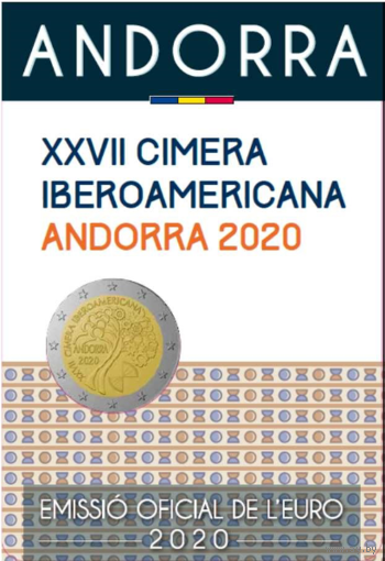 Андорра 2 евро 2020, XXVII Иберо-американский саммит в Андорре BU