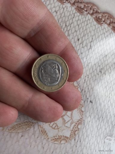 1 евро Греция 2007 г.