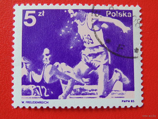 Польша 1983 г. Спорт.
