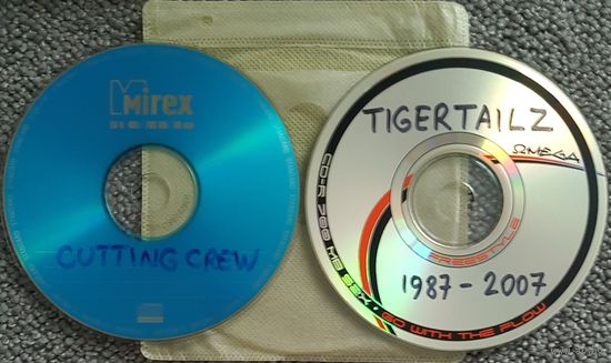 CD MP3 CUTTING CREW, TIGERTAILZ - 2 CD