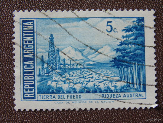 Аргентина 1970 г. Фауна.