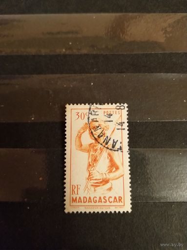 Французская колония Мадагаскар охотник (5-3)