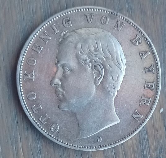 Бавария 3 марки 1910