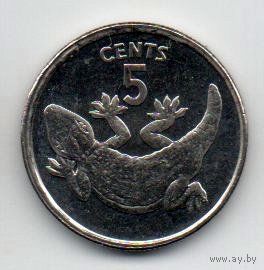 5 центов 1979 Кирибати