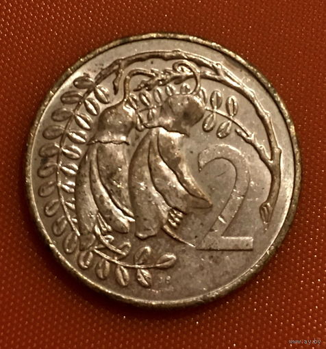 105-25 Новая Зеландия, 2 цента 1983 г.