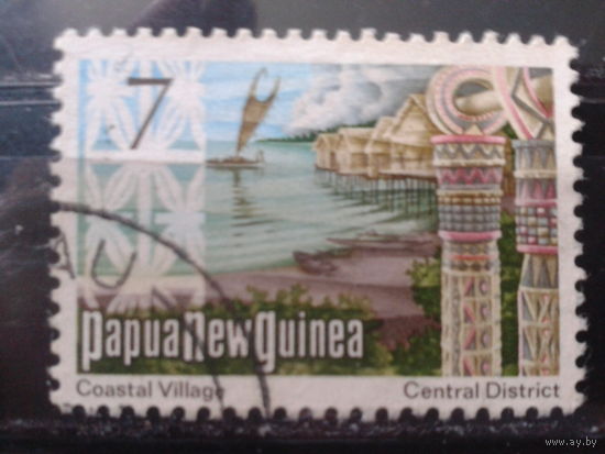 Папуа Новая Гвинея 1973 Стандарт 7с катамаран