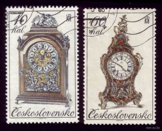 2 марки 1979 год Чехословакия 2529-2530