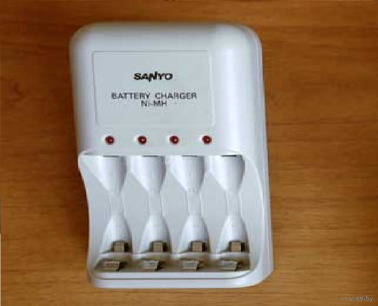 ЗУ Зарядное устройство Sanyo Battery Charger NC-MQN03 AA AAA