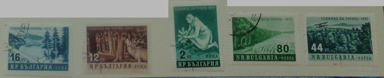 Лесное хозяйство. Болгария. Дата выпуска:1957-09-16. Полная серия