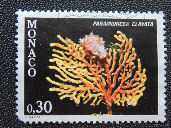 Монако 1980 г. Морская флора.
