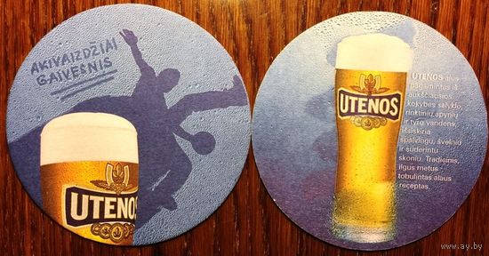 Подставка под пиво Utenos No 7