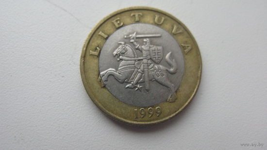 Литва 2 лита 1999