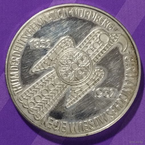 5 марок 1952 г.  Германия