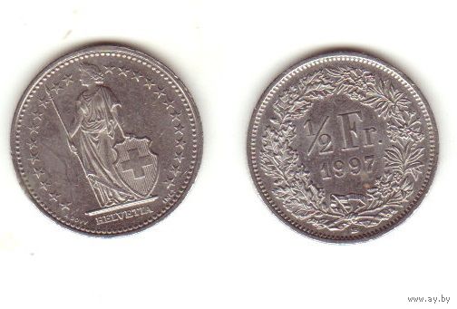 1/2 франка 1997