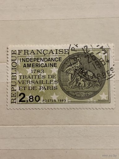 Франция 1983. Independance Americaine 1783