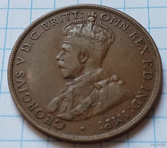 Австралия 1 пенни, 1924     ( 1-5-4 )