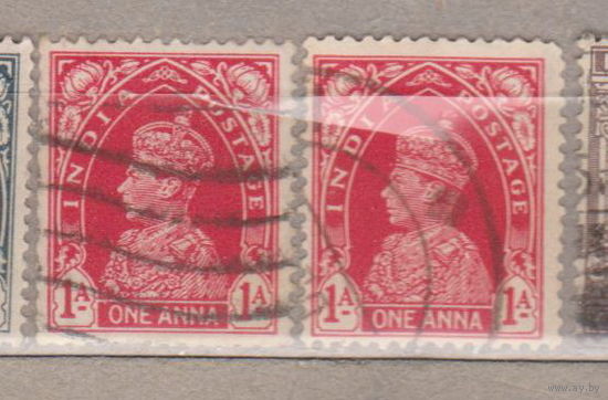 Британская Индия Король Георг VI Индия 1937 год лот 12 цена за марку на Ваш выбор разные оттенки