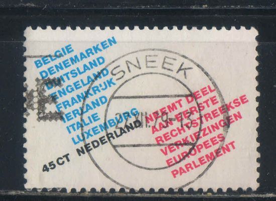 Нидерланды 1979 Первые прямые выборы в Европарламент #1134