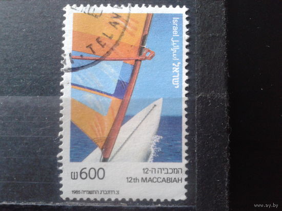 Израиль 1985 Серфинг Михель-2,0 евро гаш