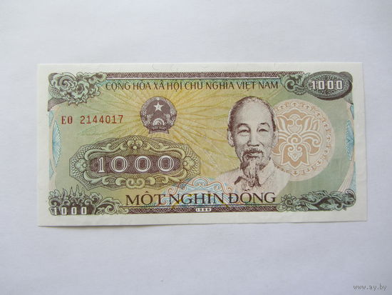 Вьетнам, 1000 донгов, 1988 г.
