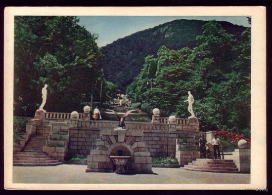 1954 год Железноводск Вход в парк