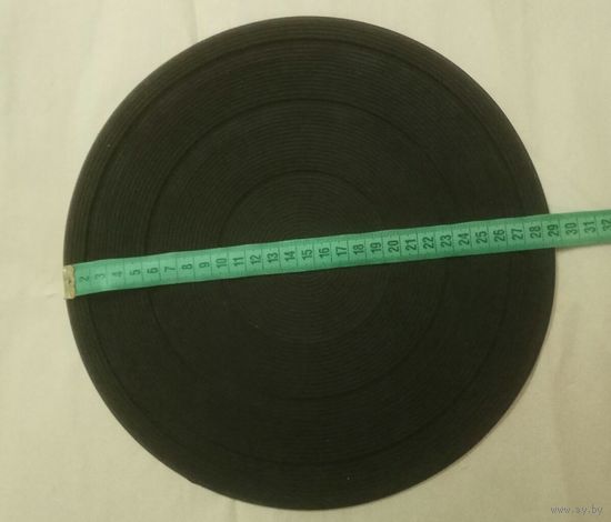 Резиновый коврик слипмат (мат) для проигрывателя винила диск под грампластинку"