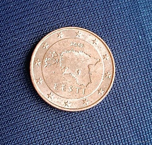 1 евроцент 2019 Эстония