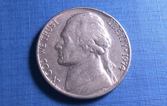 5 центов 1974. США.