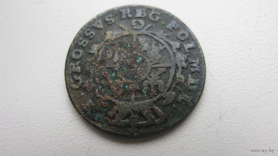 Польша 1 грош  1767