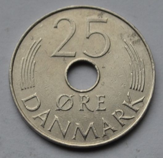 Дания, 25 эре 1976 г.