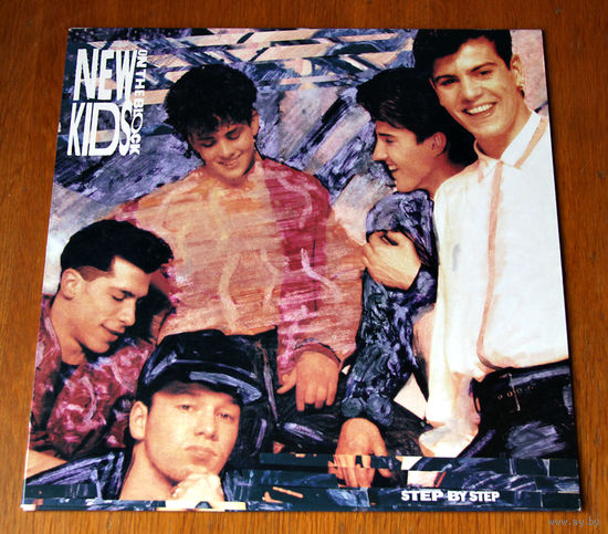 New Kids On The Block "Step By Step" LP, 1990