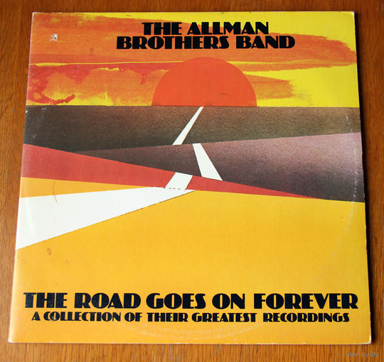 Allman Brothers Band "The Road Goes On Forever" 2LP, 1975