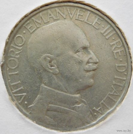 Итальянское королевство 2 лиры 1924 год