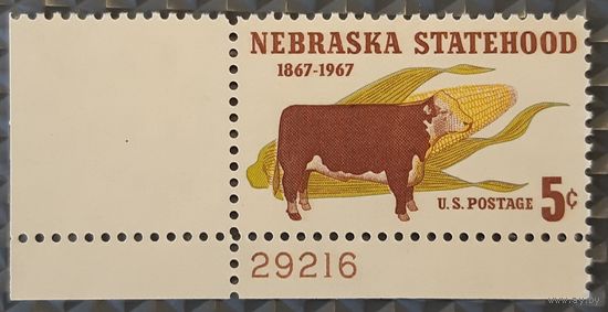 1967 год - 100-летие государства Небраска США