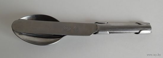 Столовый прибор: нож, ложка, вилка (армия, Швеция)