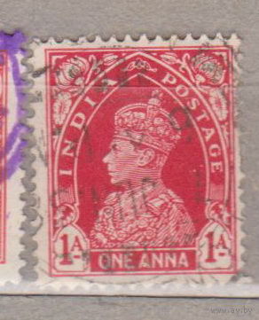 Британская Индия Король Георг VI Индия 1937 год лот 11