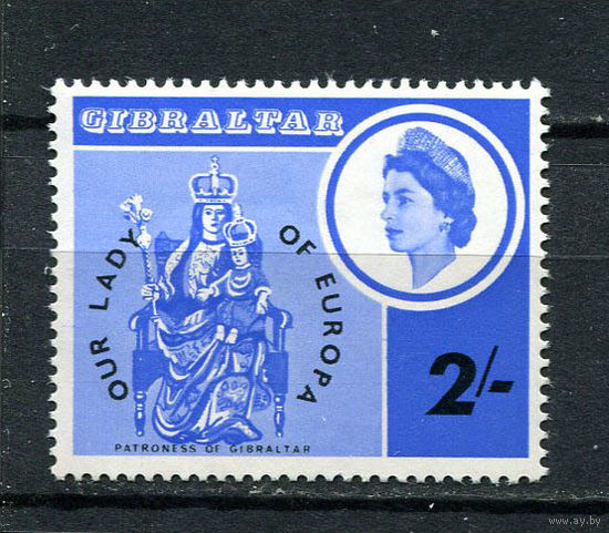 Британские колонии - Гибралтар - 1966 - Религия - [Mi. 184] - полная серия - 1 марка. MNH, MLH.  (Лот 68Dh)