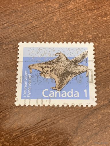 Канада 1991. Северная летающая белка. Марка из серии