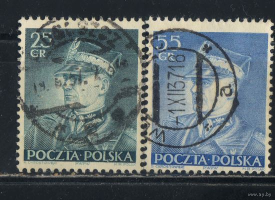 Польша Респ 1937 Рыдз-Смиглы Стандарт Полная #298-9.