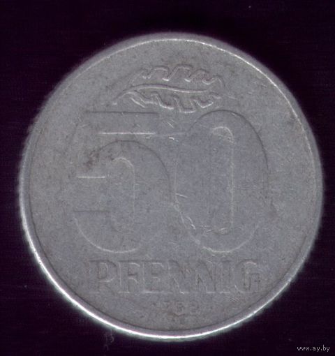 50 пфеннигов 1958 год Германия