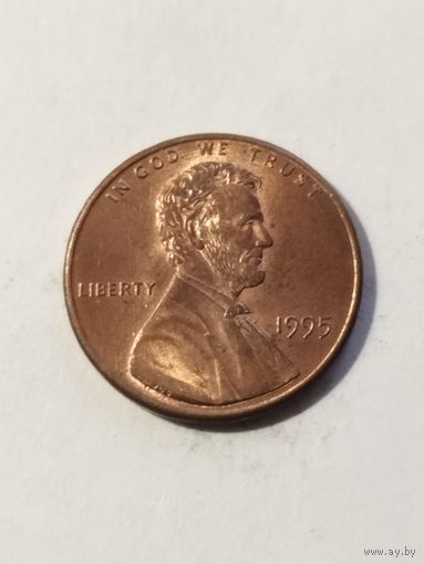 США 1 цент 1995