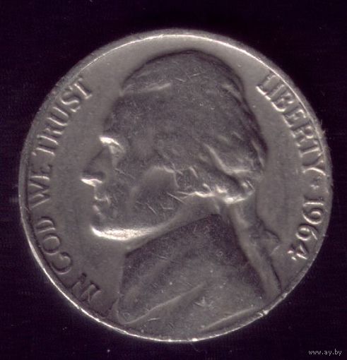 5 центов 1964 год США