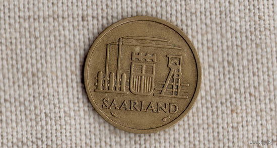 Германия Саар 20 франков 1954 //(FV)/