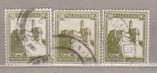 Британские колонии Британская Палестина Архитектура Цитадель Башня Давида Палестина 1927 год  лот 11 Цена за 1-у марку на Ваш выбор