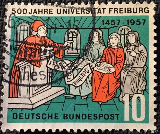 ЦІКАВІЦЬ АБМЕН! 1957, 500-годдзе ўніверсітэту Фрайбурга, 10 пфенігаў