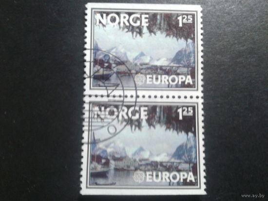 Норвегия 1977 Европа сцепка