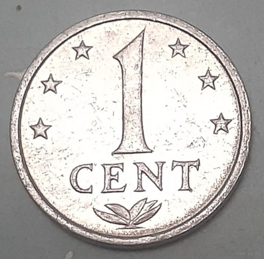 Нидерландские Антильские острова 1 цент, 1980 (9-7-12(в))
