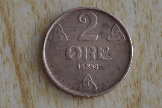 Норвегия 2 эре 1949