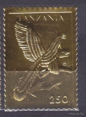 1996 Танзания 2603 золото Динозавры 5,00 евро